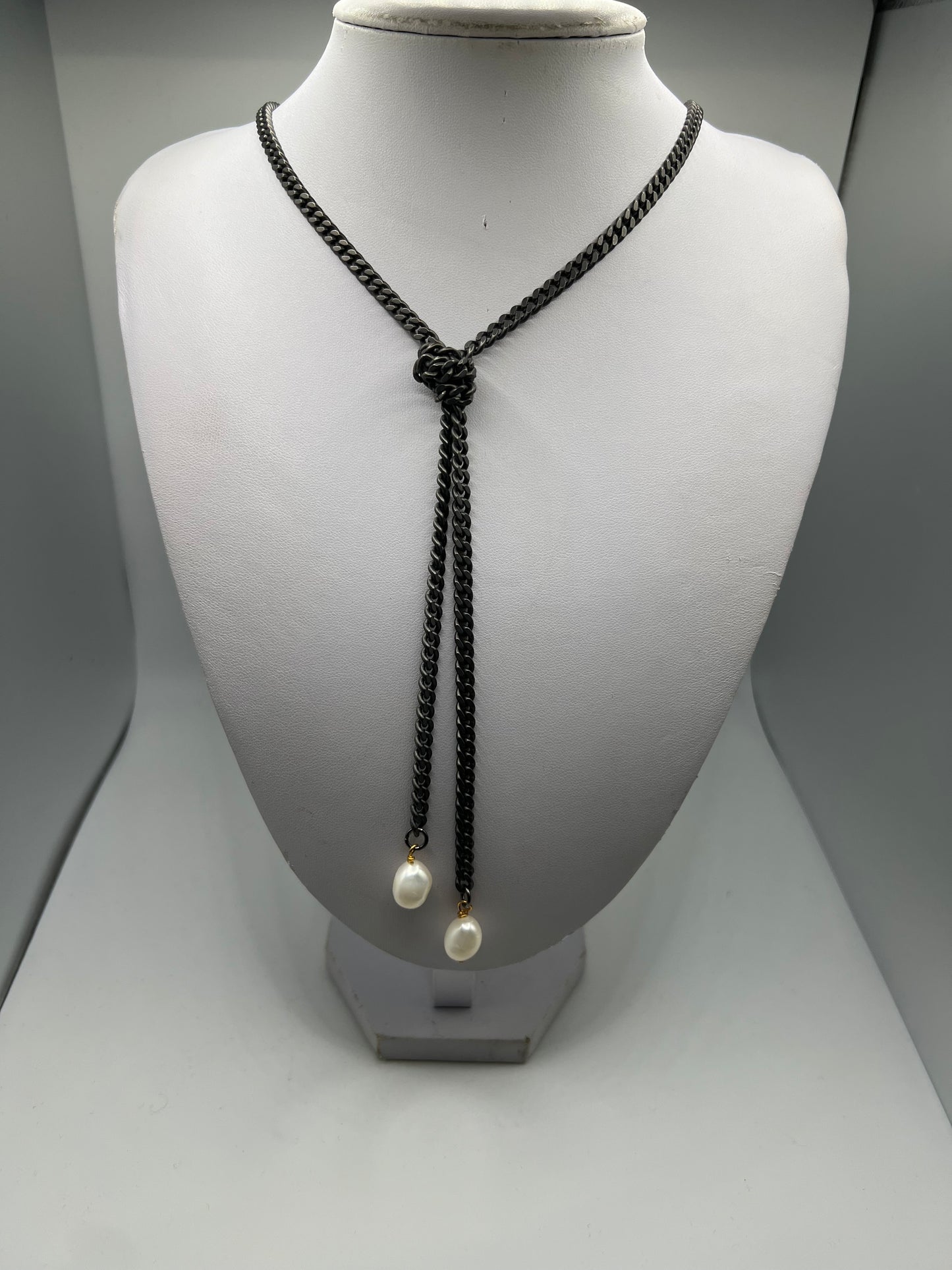 CURB KNOTTED MINI PEARLS 8811MP