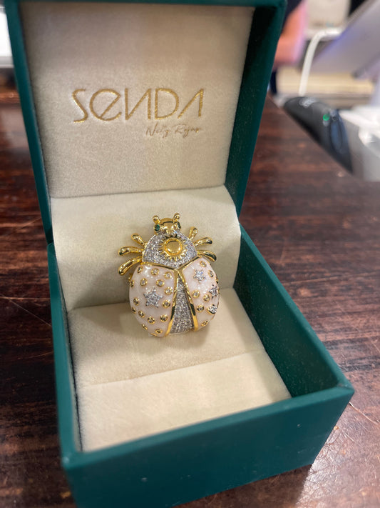 ROYAL THOT PEARL BROOCH