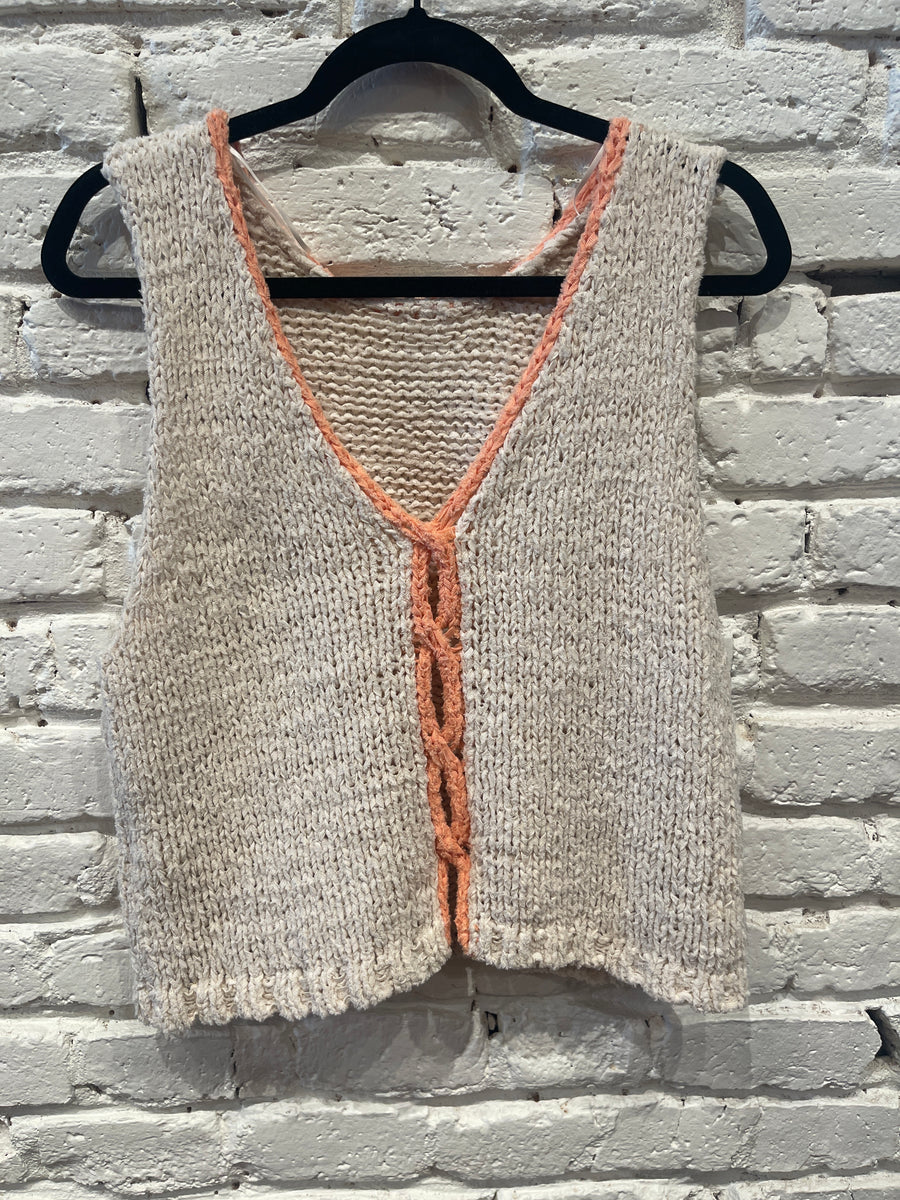 SICILY SWEATER SHELL / IVORY COMBO