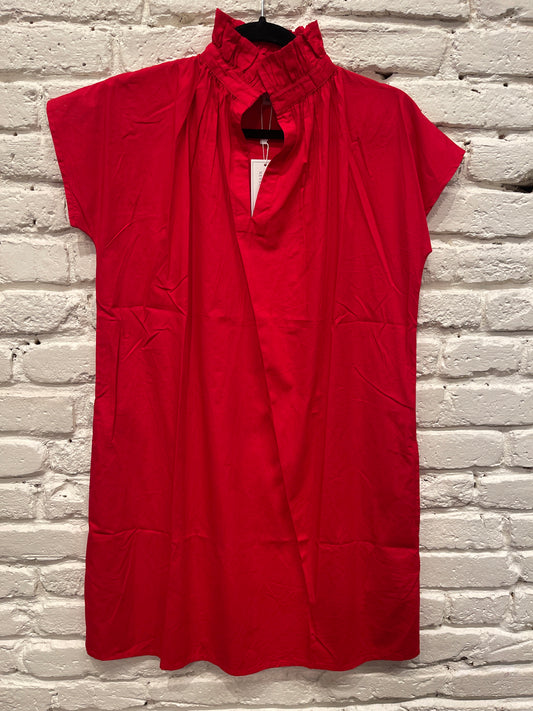 VICKI DRESS RED