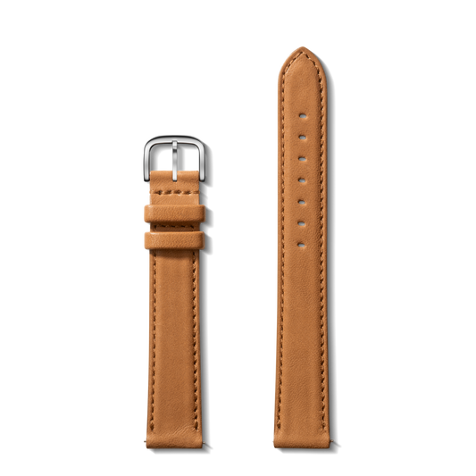 Shinola 18mm Bourbon Leather Watch Strap