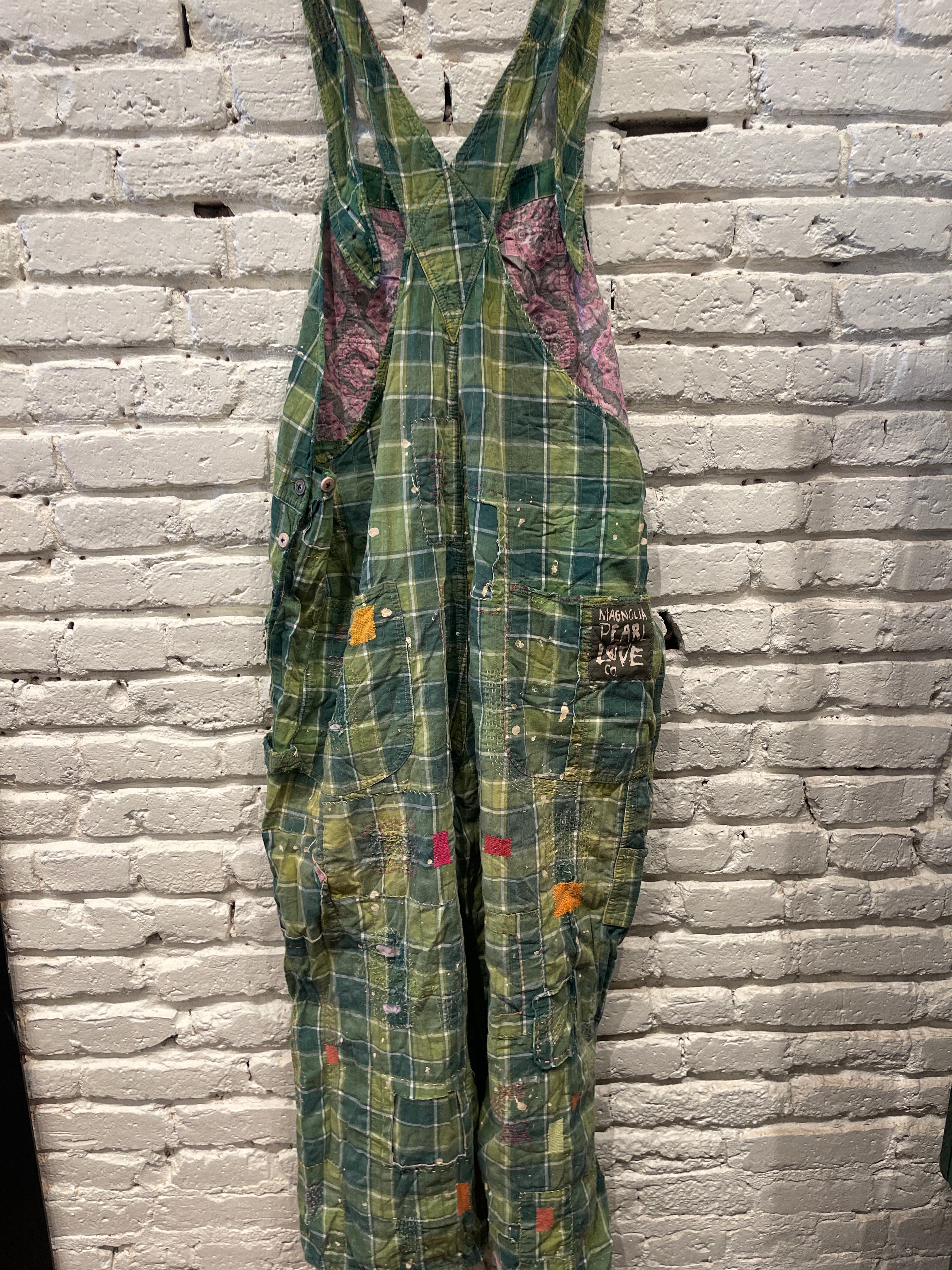 OVERALLS 160 UNCLE JOES PLAID