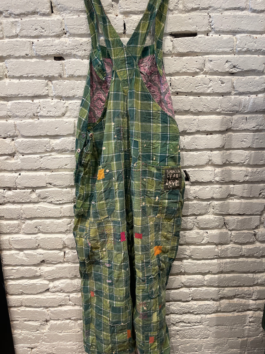 OVERALLS 160 UNCLE JOES PLAID