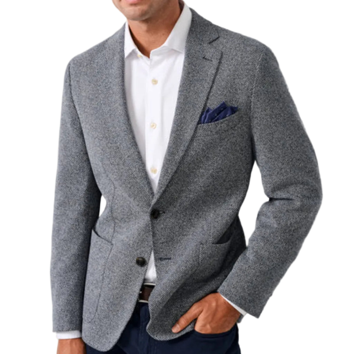 Jackson Soft Coat (Dusky Blue)