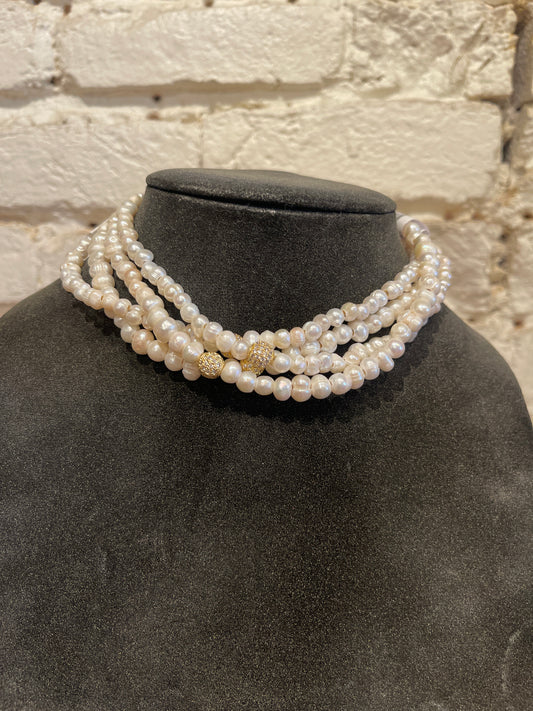 8013XS PEARL CHOCKER 15" W/ 2" EXTENDER