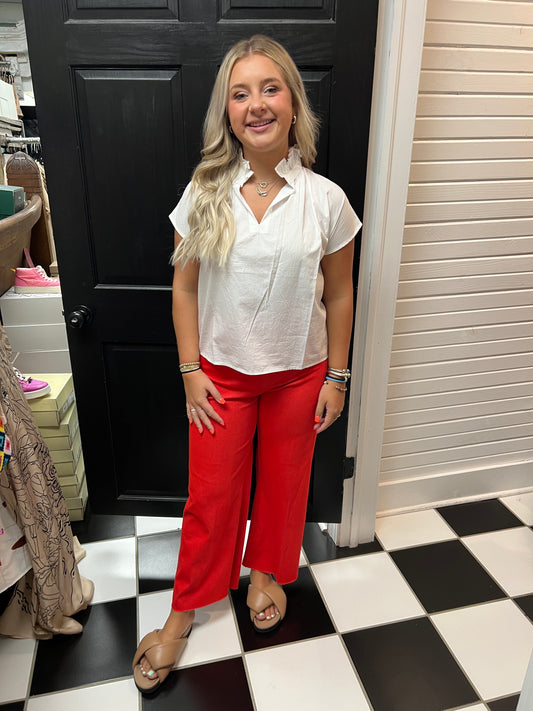 VICKI SHORT SLEEVE TOP