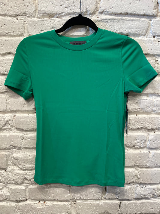 TECH NYLON RIB SS TEE CLOVER