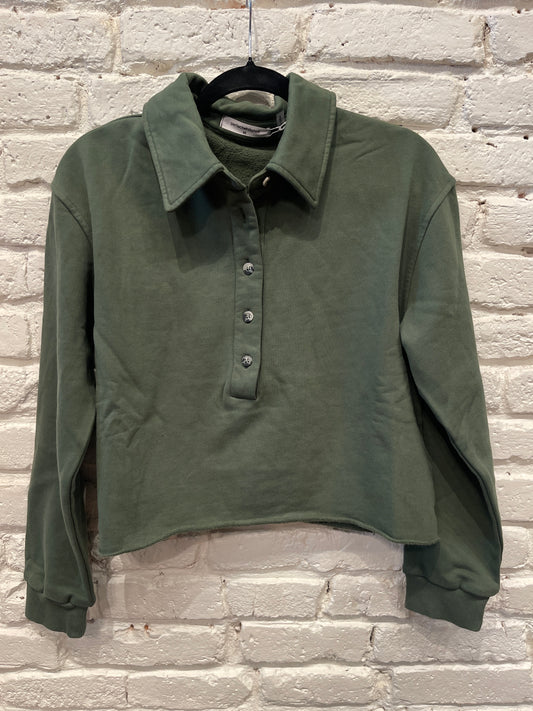 VINNY SWEATSHIRT FERN GREEN