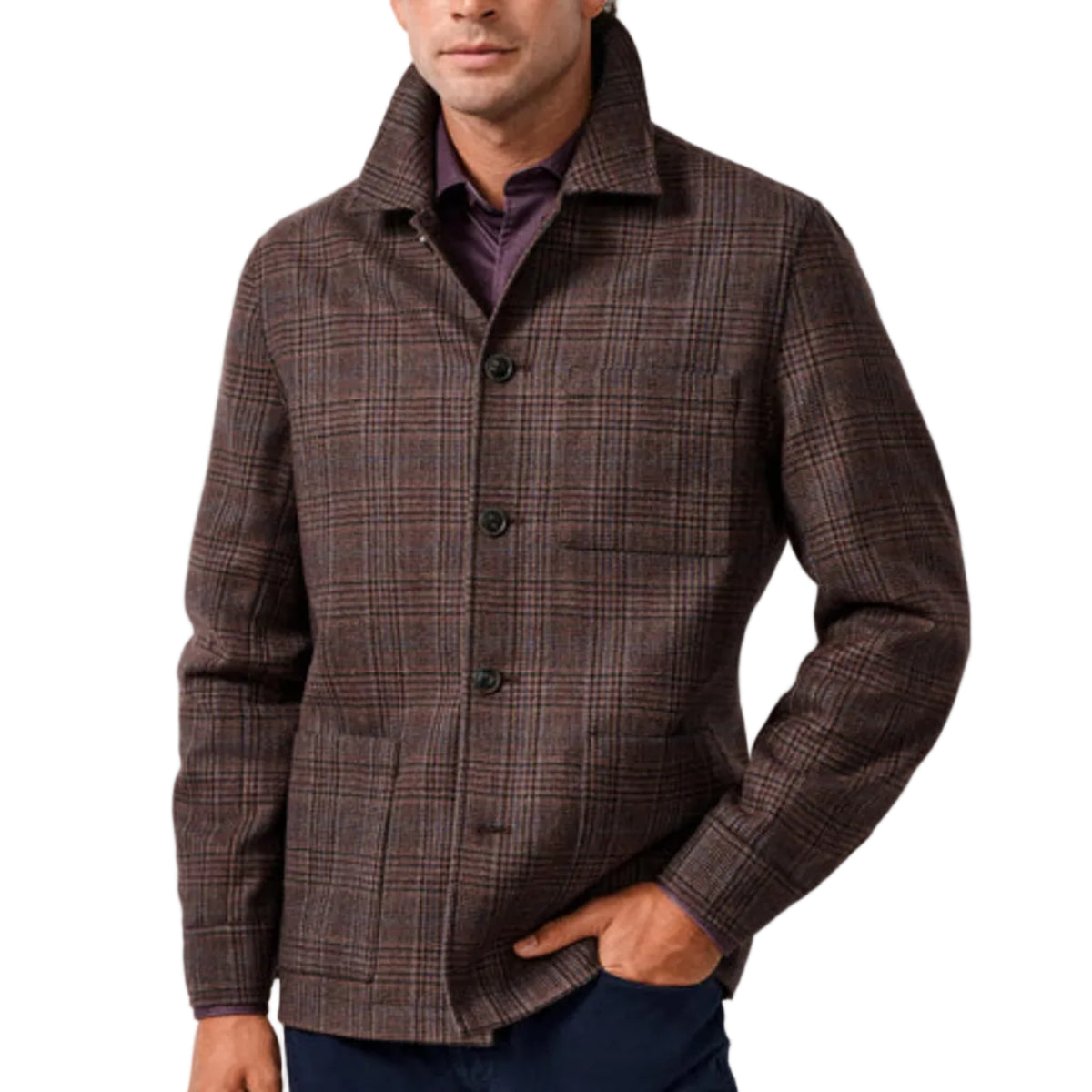Spencer Chore Jacket (Brown)