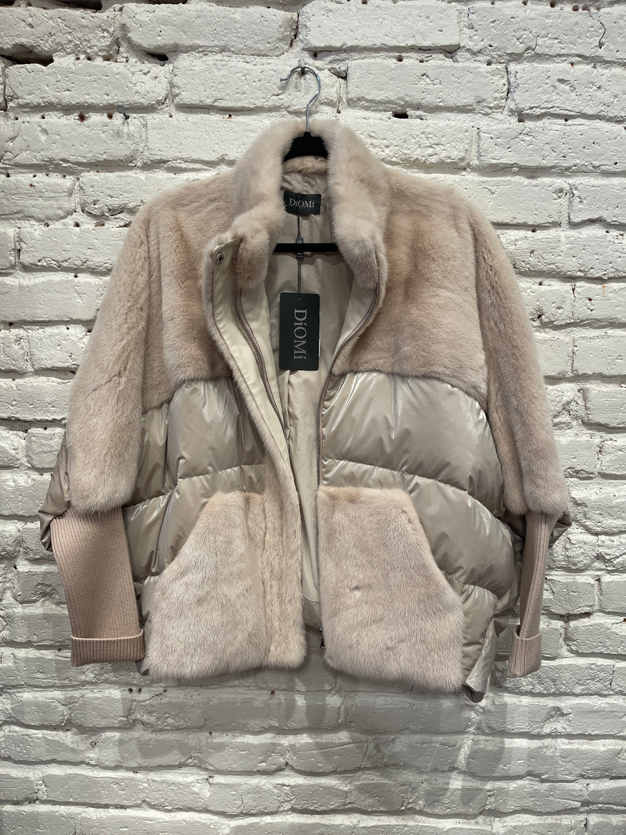 MINK PUFFER JACKET PS2370