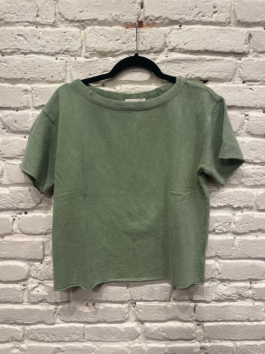 HAZEL ELBOW SLV BOATNECK BOXY