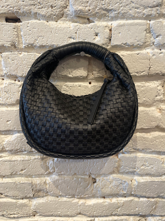 SANTIAGO BLACK MINI HOBO