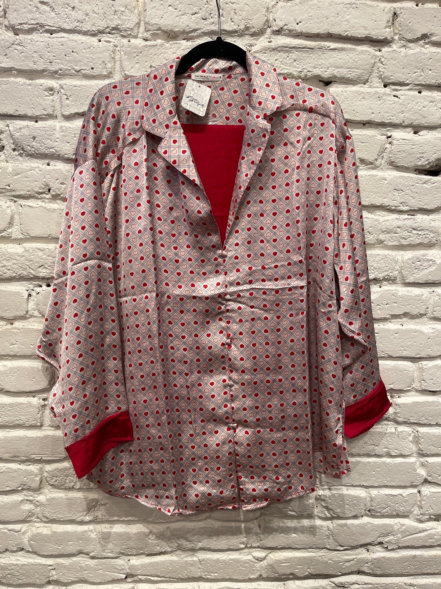 DREAMY DAYS PAJAMA SET / HEART PRINT