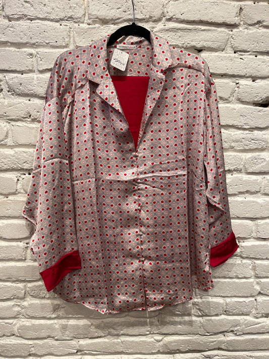 DREAMY DAYS PAJAMA SET / HEART PRINT