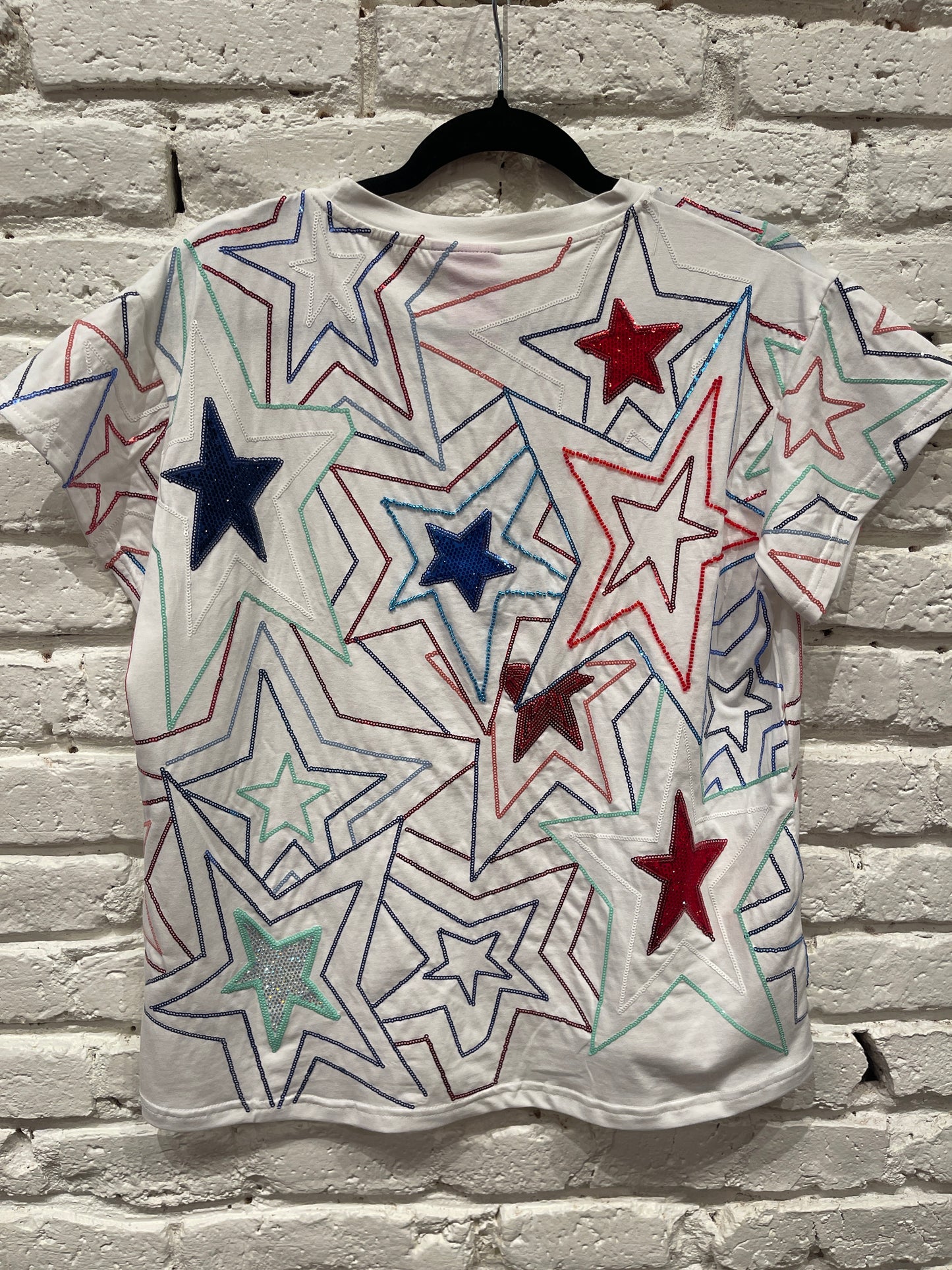 GROOVY STAR RED WHITE BLUE