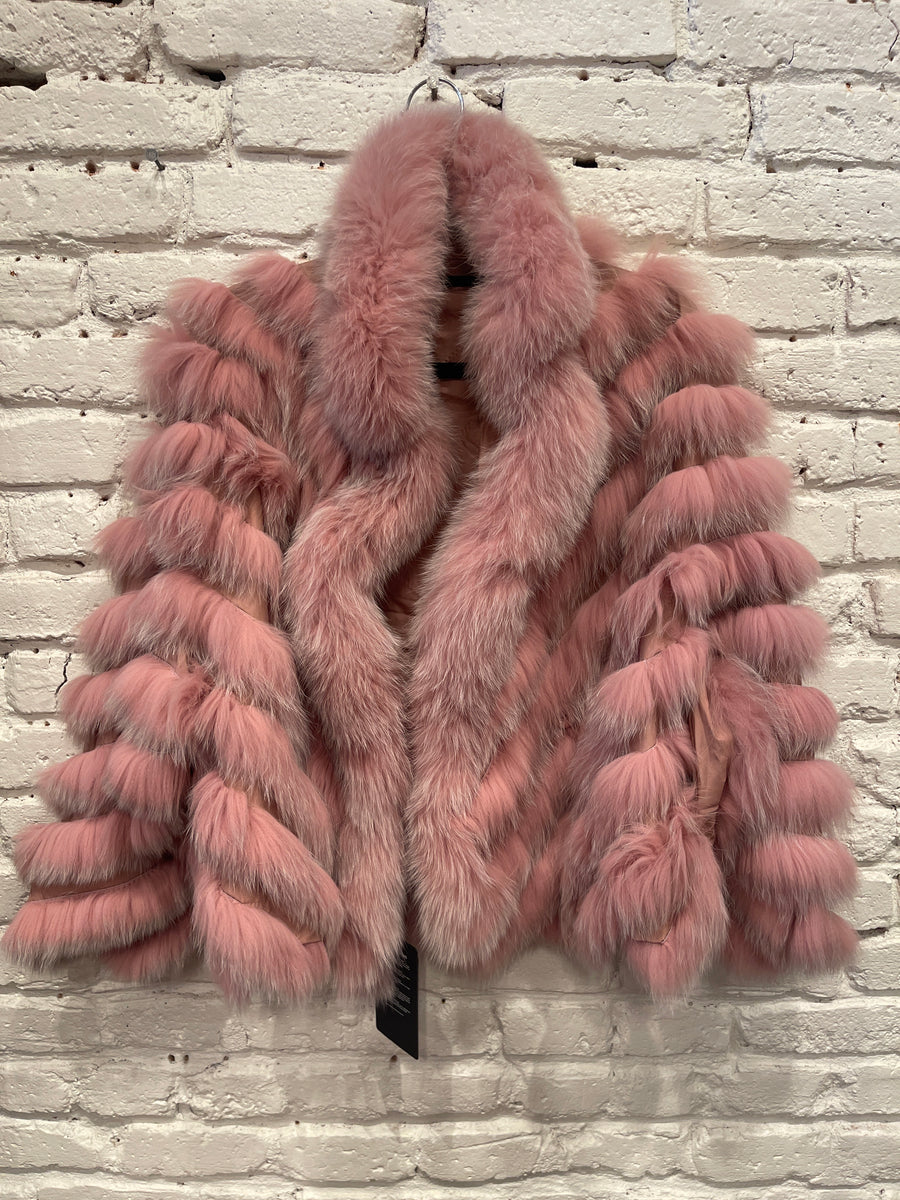 SILK REVERSIBLE FUR BOMBER 2560