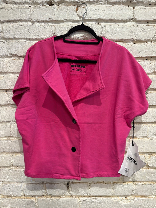 WILLS SNAP PONCHO FUSHIA