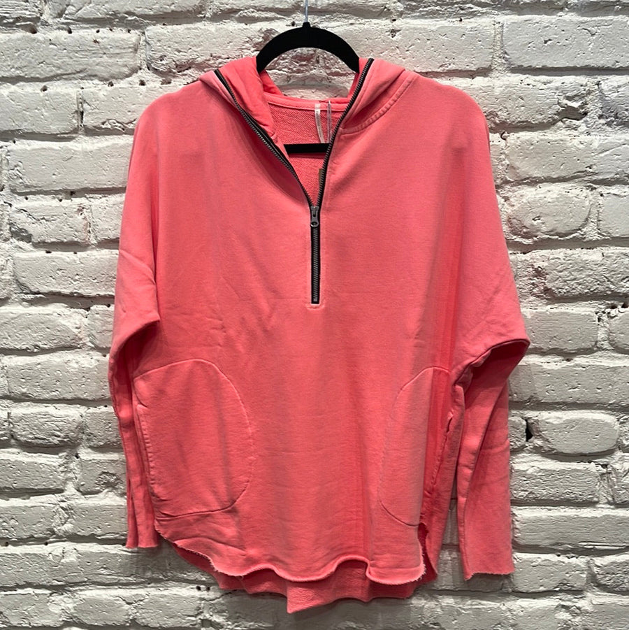 GEORGIA ZIP HOODIE TUNIC