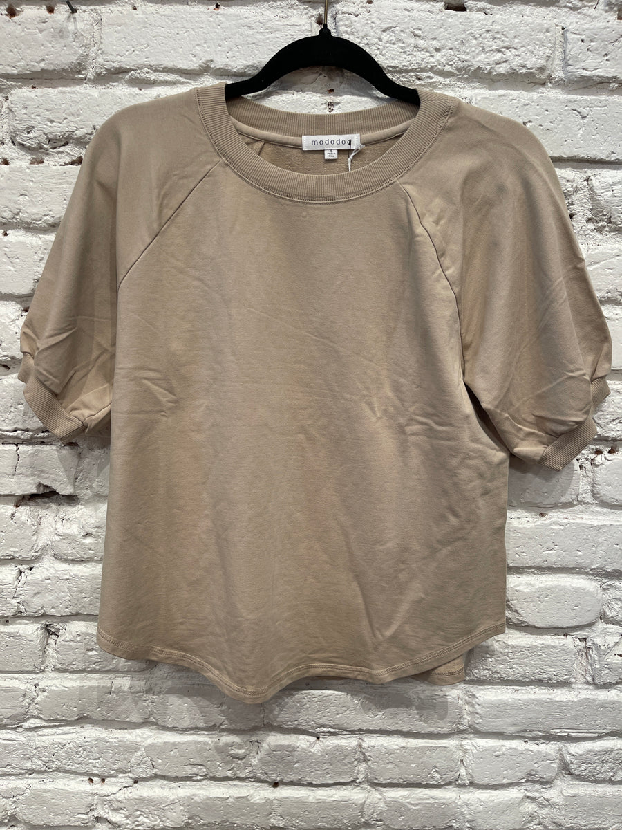 RAGLAN PUFF SS TEE SAND DOLLAR