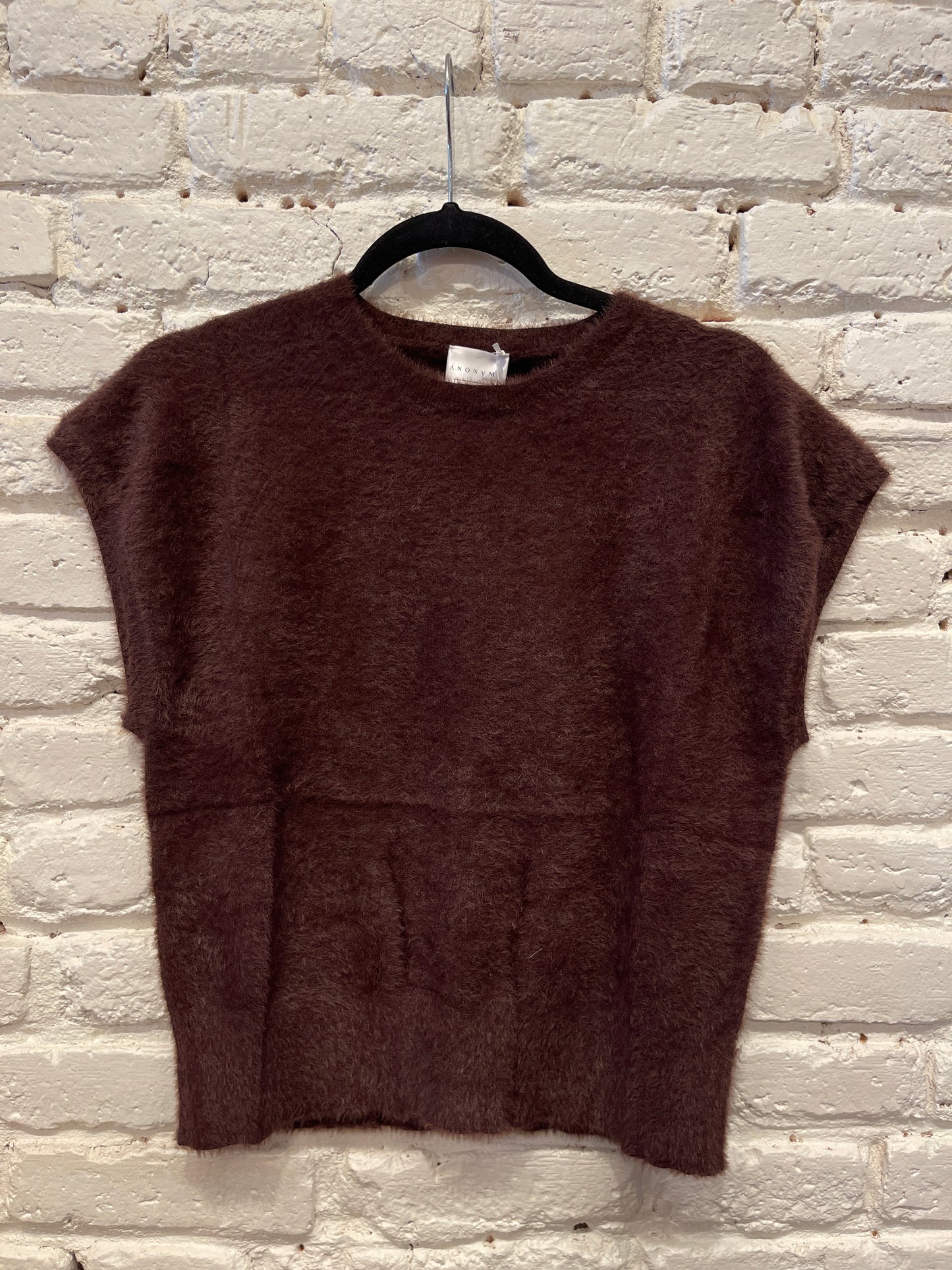 BROWN WOLF SWEATER KF5022