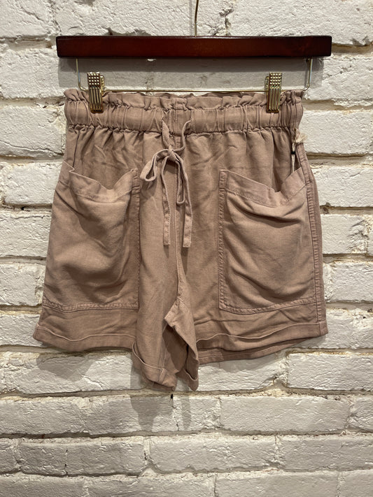 CASEY TIE-SHORT KHAKI