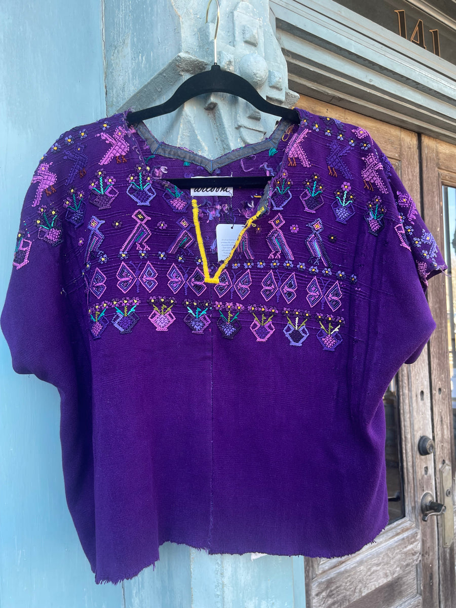 VINTAGE HUIPIL TOP