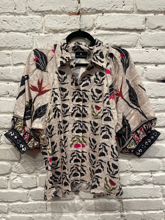 ALISHA BLOUSE IVORY