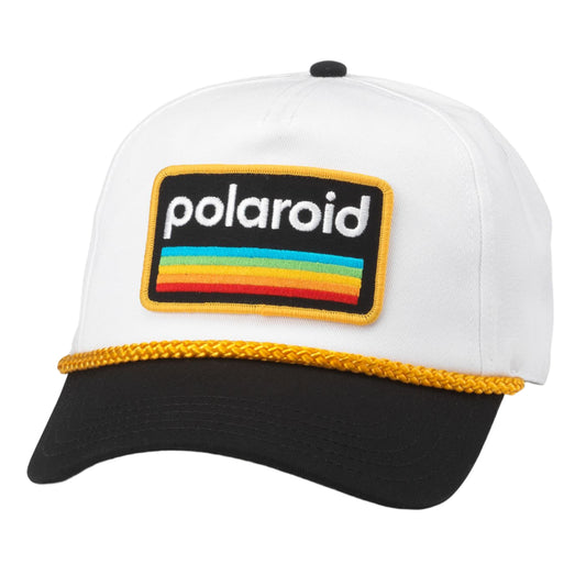 Roscoe Hat - Polaroid (White/Black)