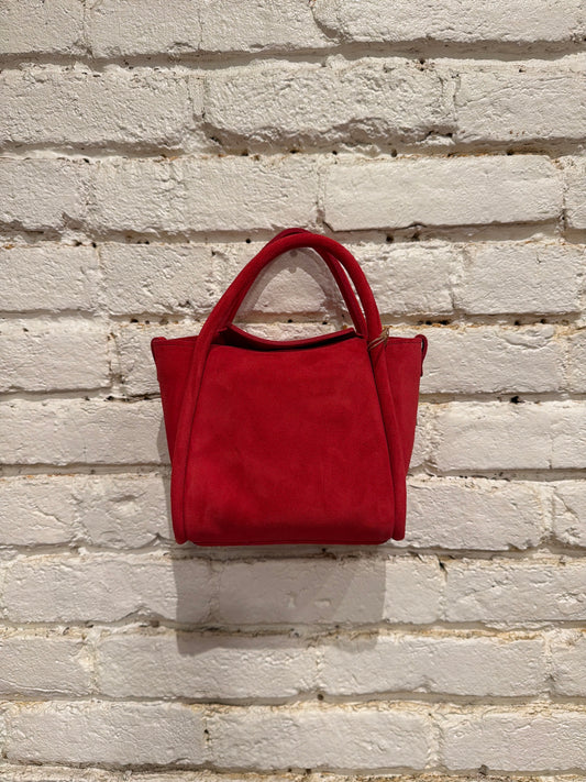 MINI SERENA SCARLET SUEDE