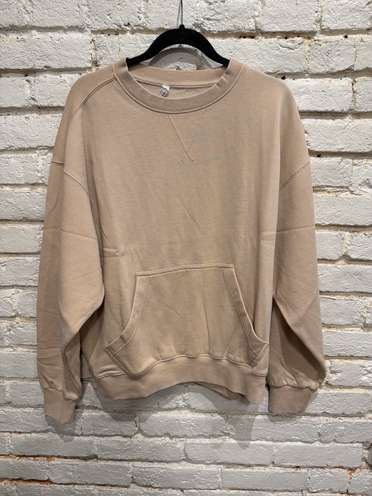 SLOW IT DOWN PULLOVER / MORNING OAT