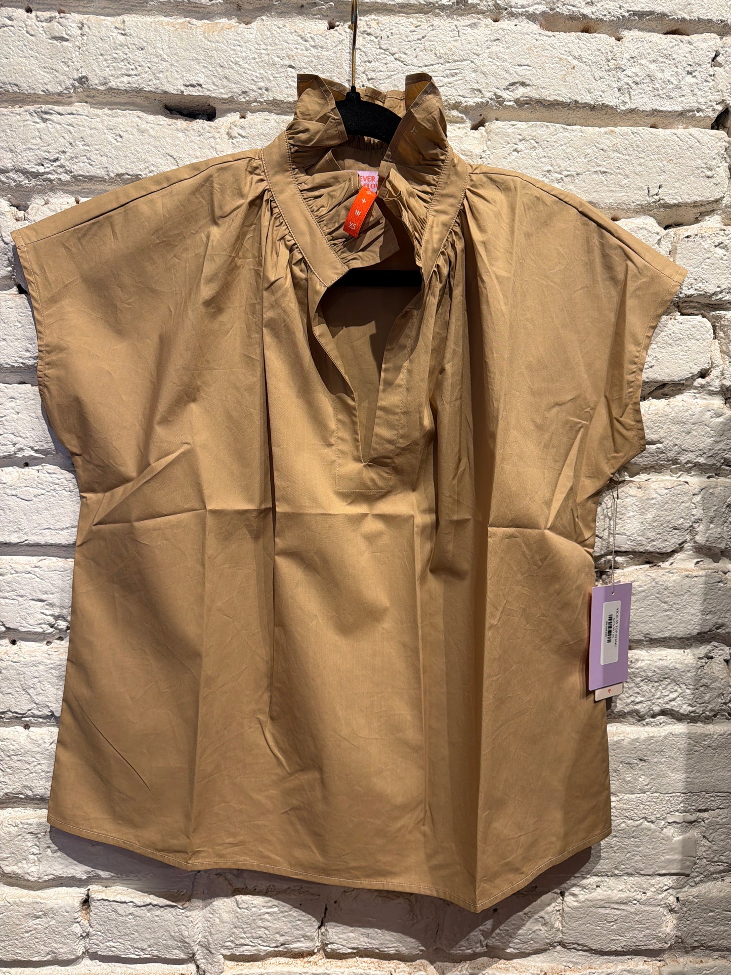VICKI SS TOP KHAKI