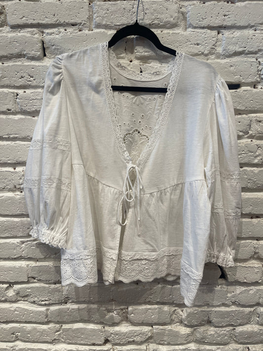 BOWIE REVERSIBLE TOP / IVORY