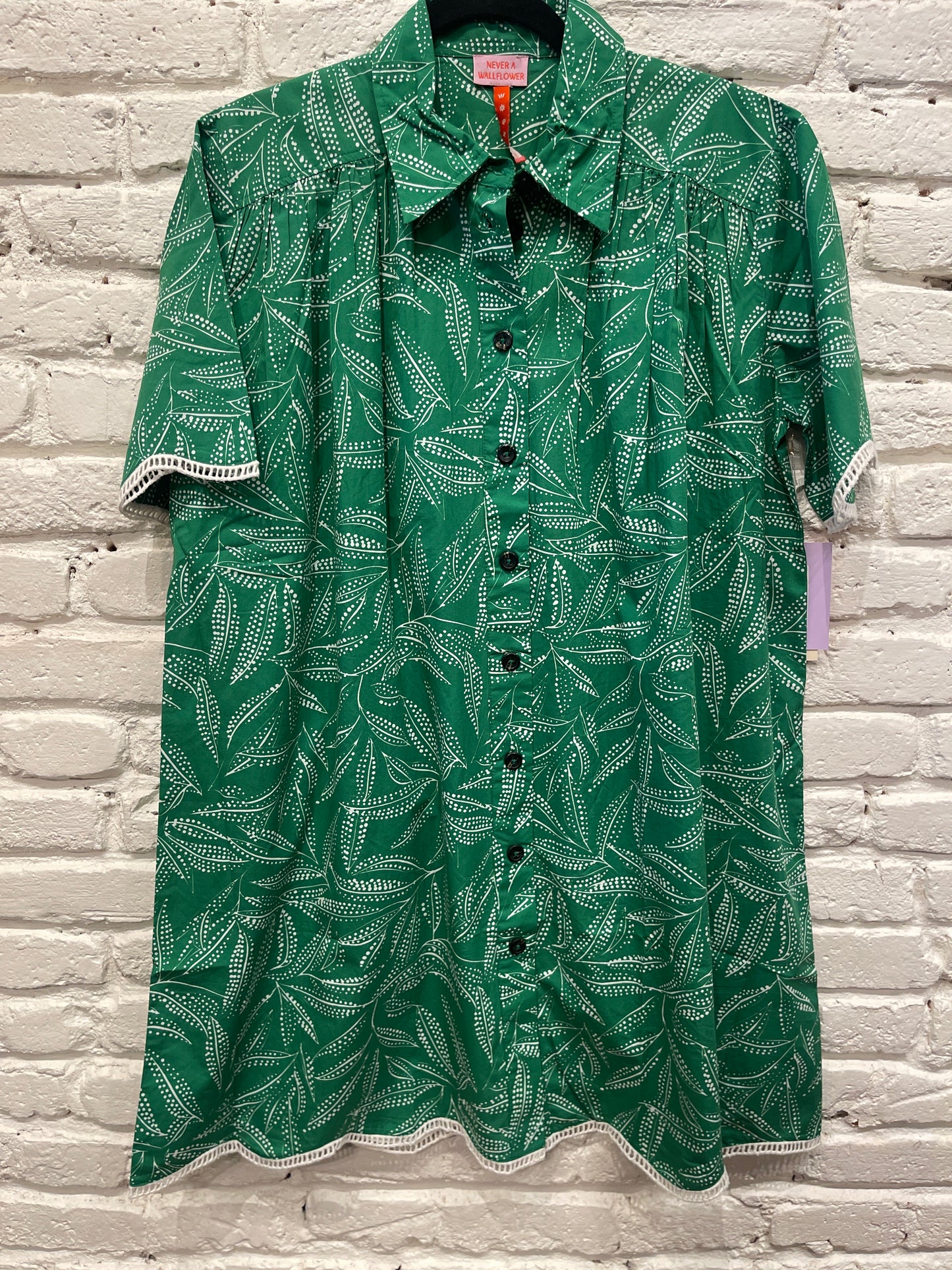 MEGAN DRESS KELLY LEAF