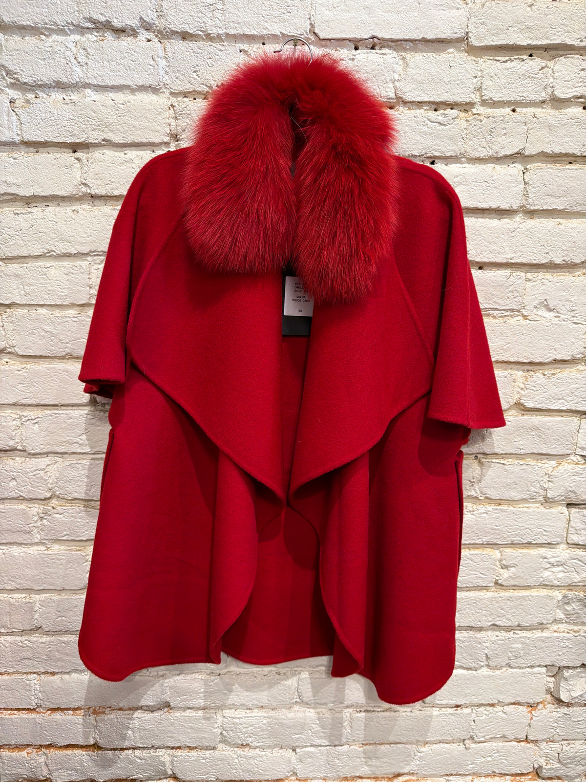 NEW WIDE LAPEL CAPE DMA210CD