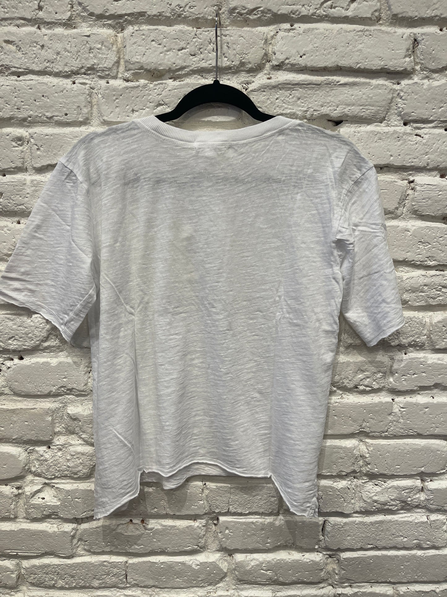 HALF SLEEVE CREW TEE WHITE