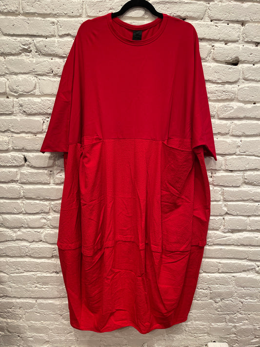 MAPLE DRESS B730 RED