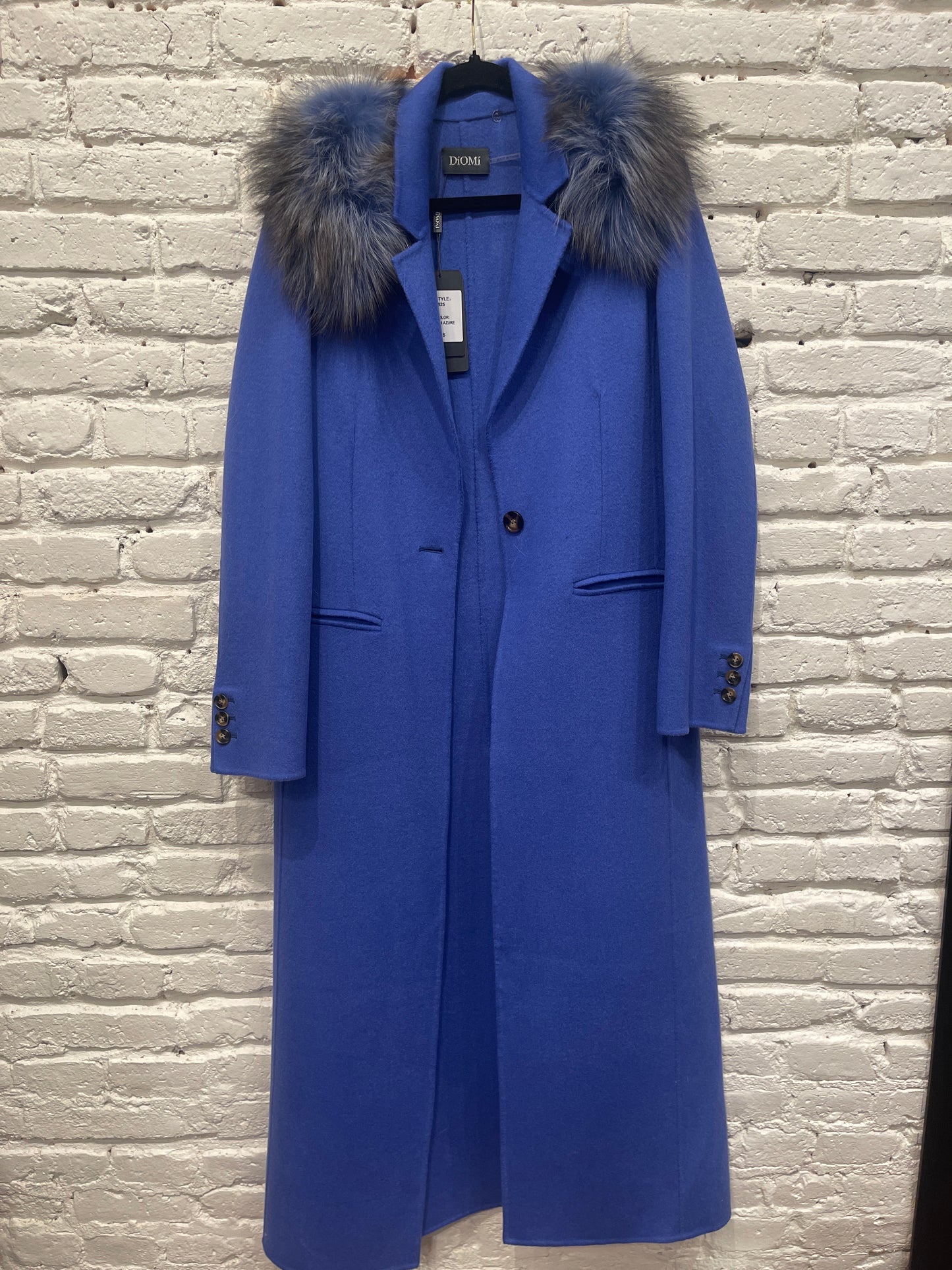 LONG TRENCH DM9825 AZURE