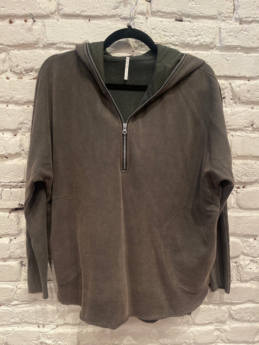 GEORGIA ZIP HOODIE TUNIC