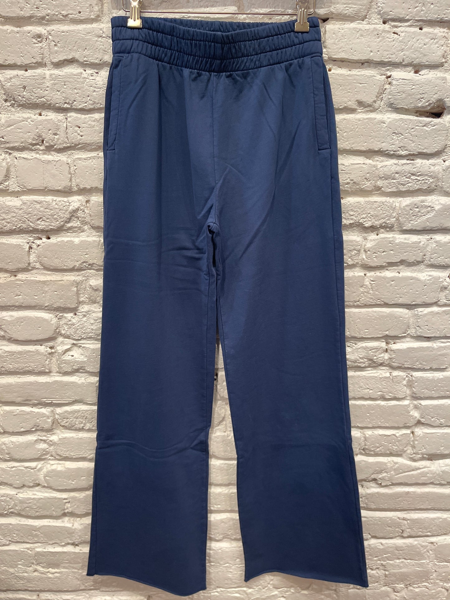 ZEYI WIDE LEG PANT NAVY