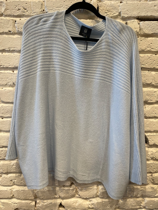 ULTRA SOFT DRAPY SWEATER SKY