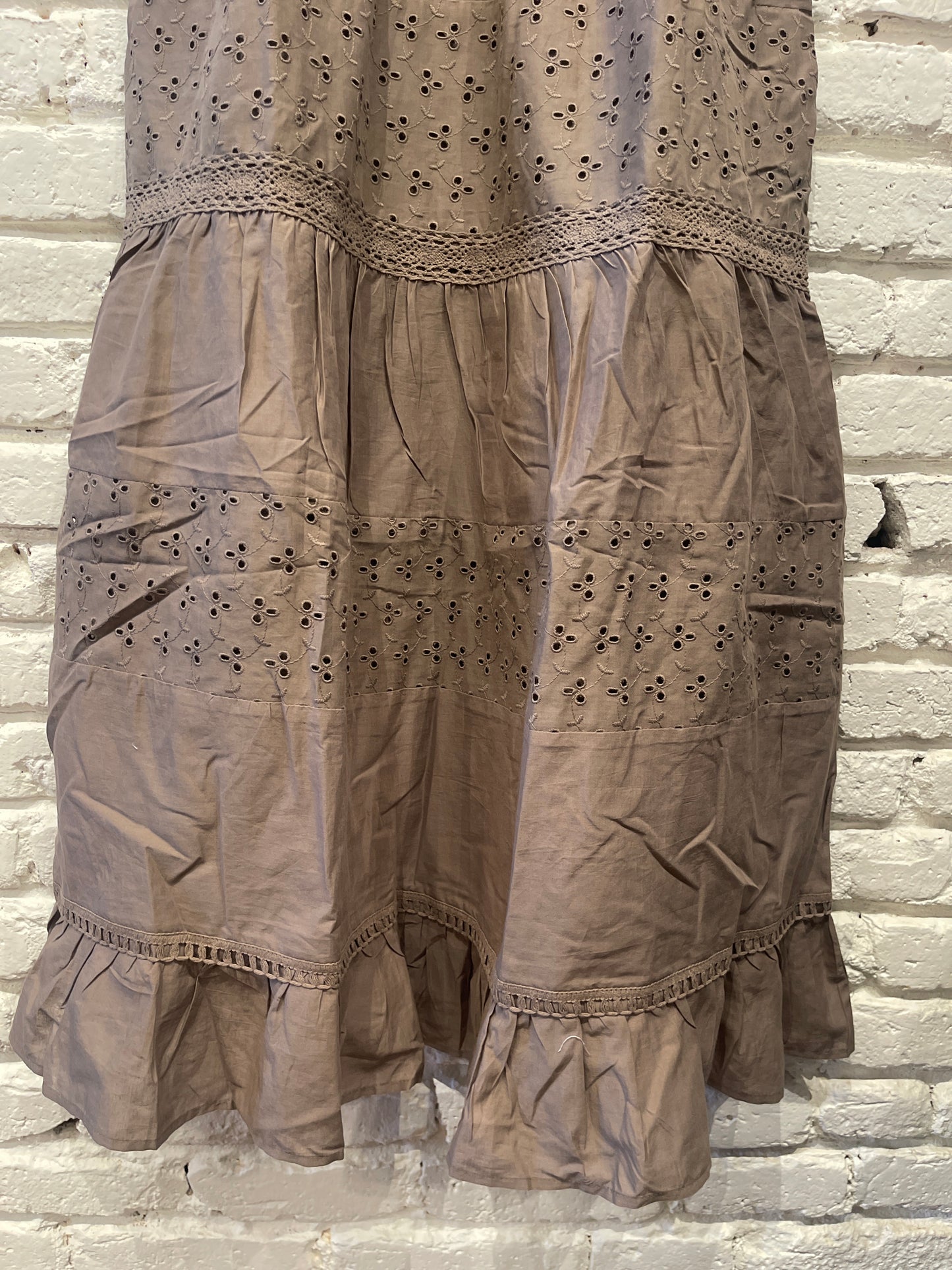 VICTORIA DRESS BROWN