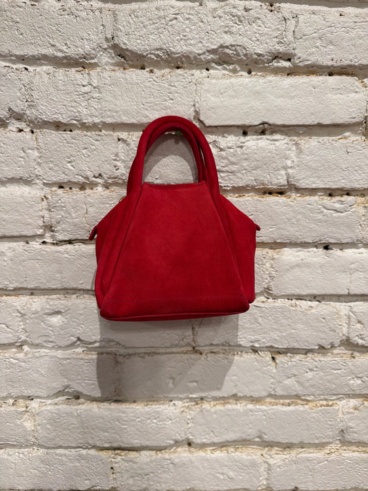 MINI TAYA SCARLET SUEDE