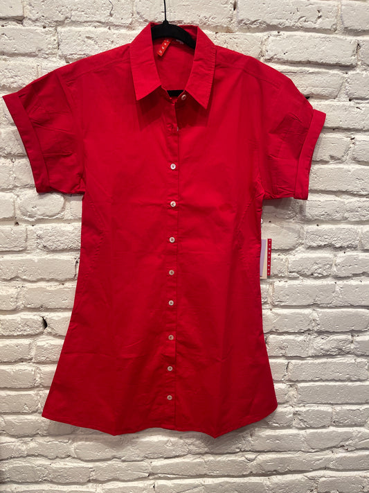ASTER SS DRESS RED