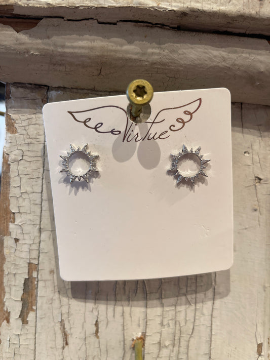 RHINESTONE OPEN STARBURST 9208OS