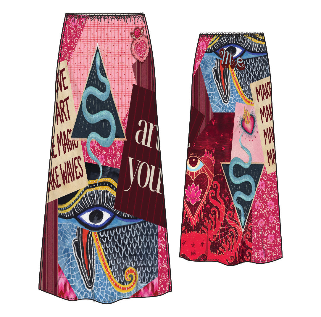 BLAKELY SLIP SKIRT
