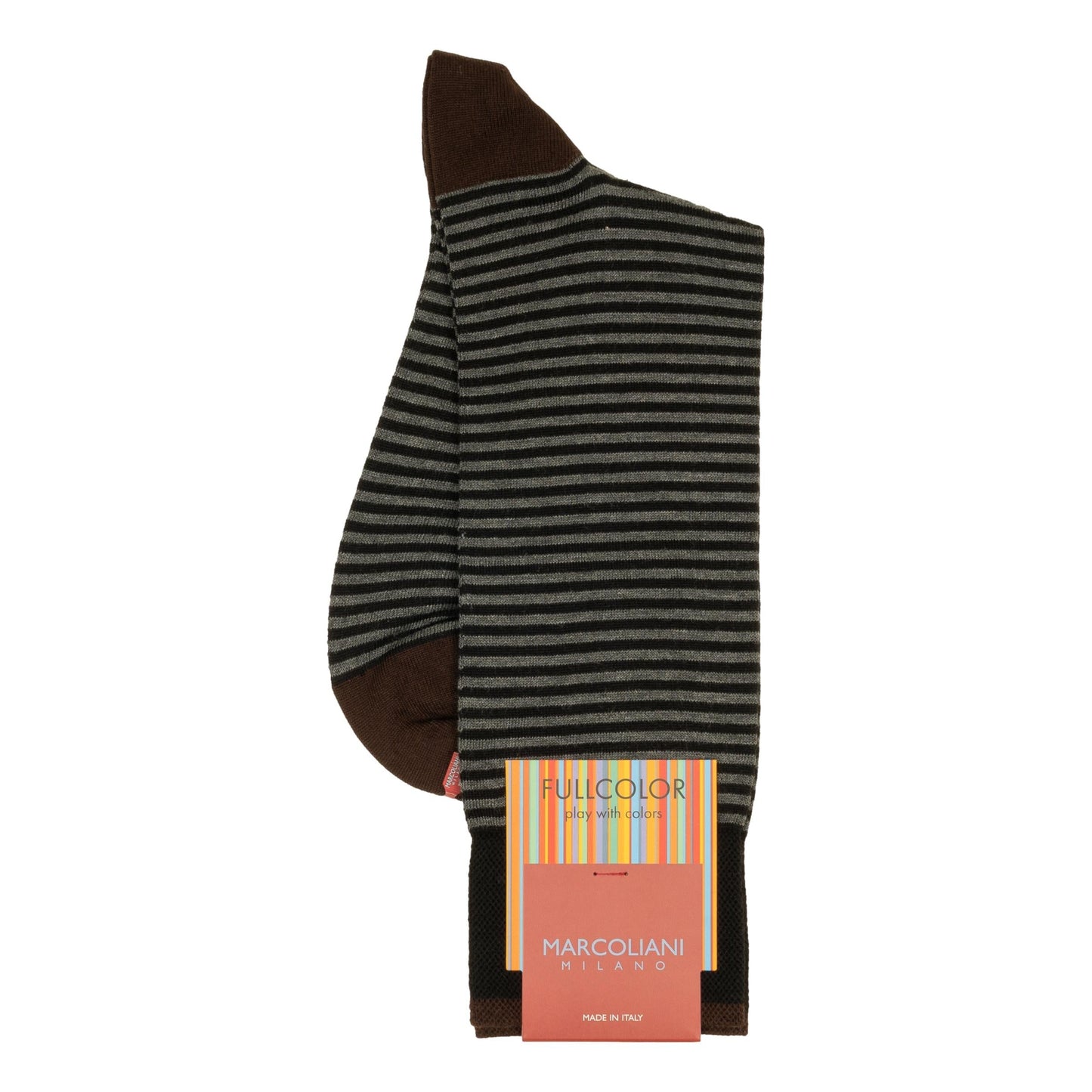 Palio Stripe Socks (Black Asphault)