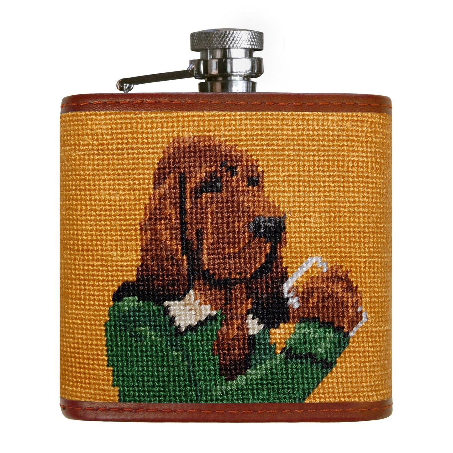 Booze Hound Flask (Mustard)