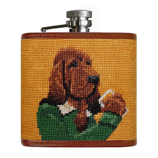 Booze Hound Flask (Mustard)
