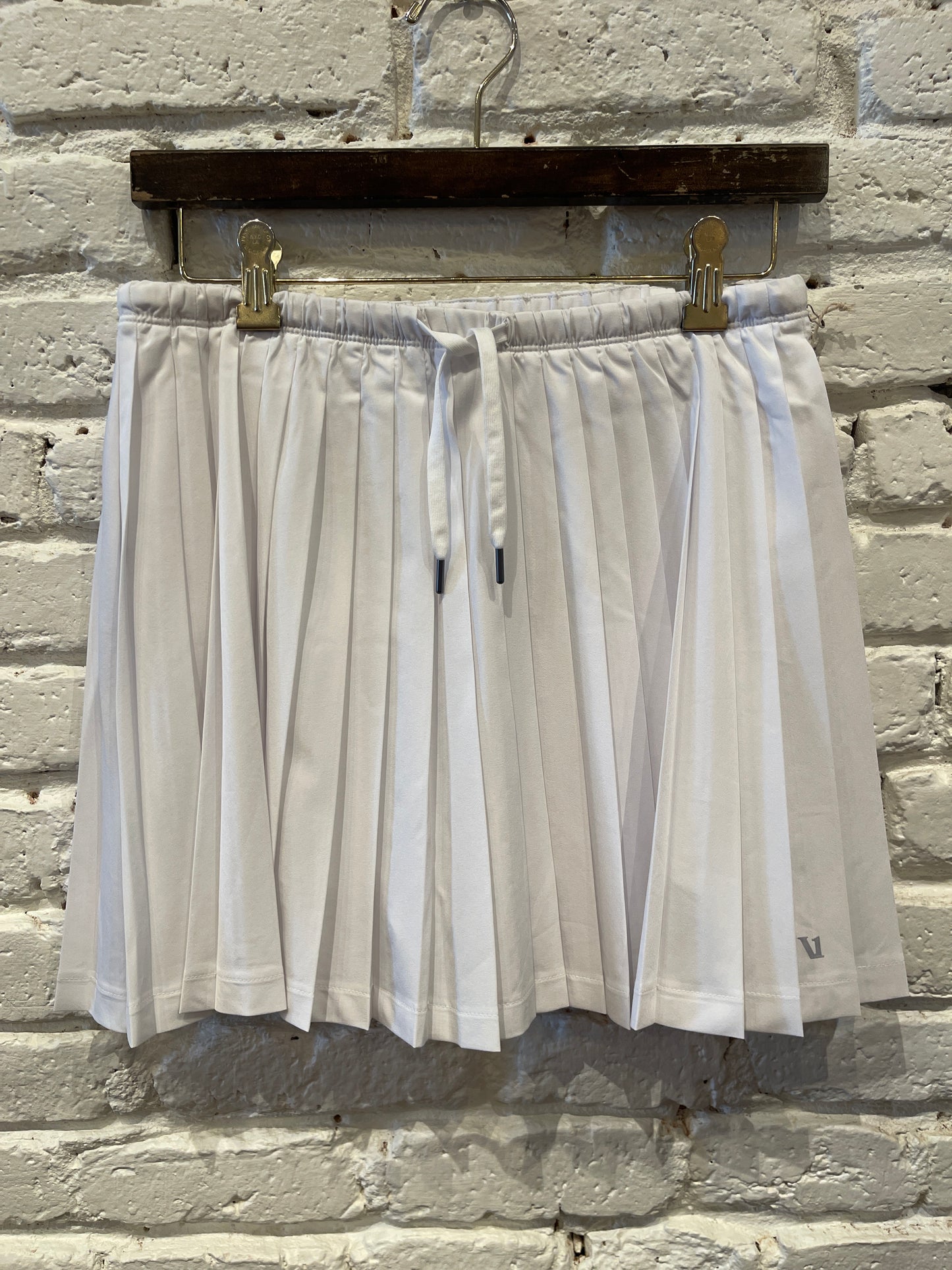 CLEMENTINE PLEATED SKIRT WHITE