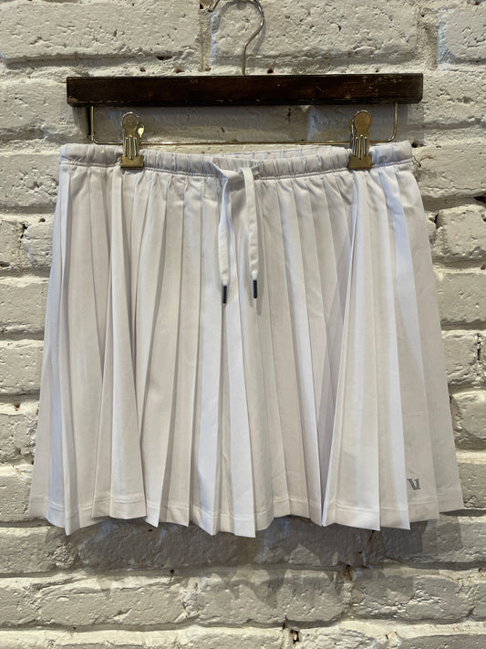 CLEMENTINE PLEATED SKIRT WHITE